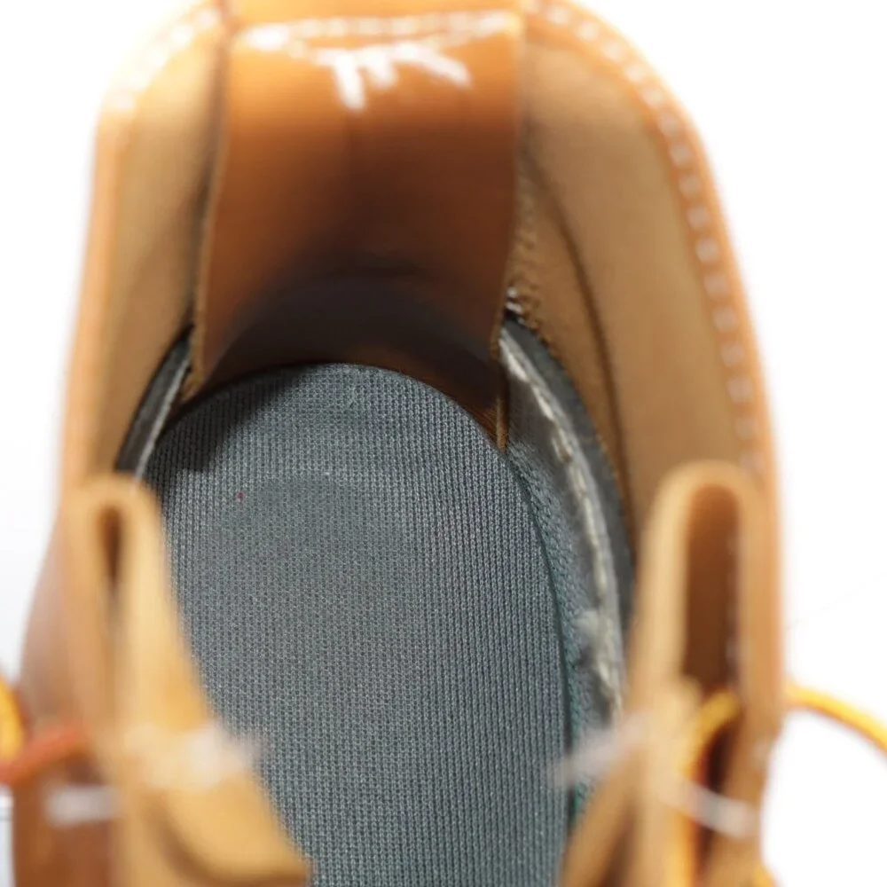 LL Bean USA Womens Bean Boot Size 6 Brown Leather Lace Up Waterproof Duck Bootie